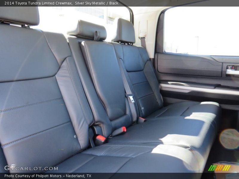 Silver Sky Metallic / Black 2014 Toyota Tundra Limited Crewmax