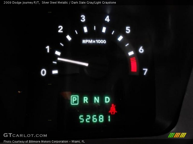 Silver Steel Metallic / Dark Slate Gray/Light Graystone 2009 Dodge Journey R/T