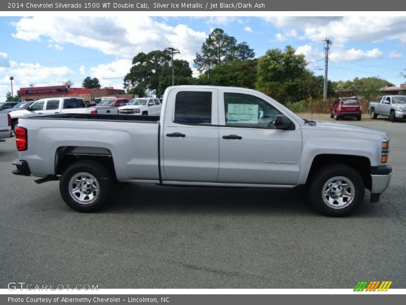  2014 Silverado 1500 WT Double Cab Silver Ice Metallic