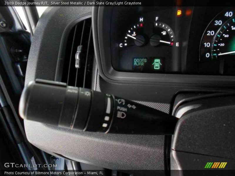 Silver Steel Metallic / Dark Slate Gray/Light Graystone 2009 Dodge Journey R/T