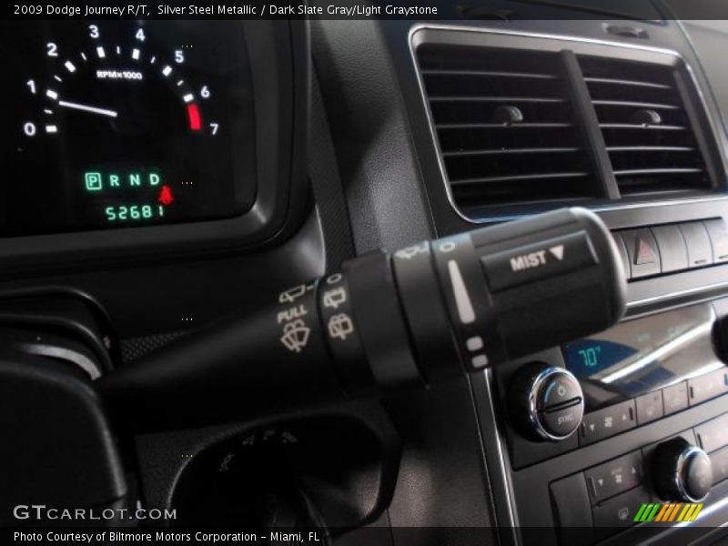 Silver Steel Metallic / Dark Slate Gray/Light Graystone 2009 Dodge Journey R/T