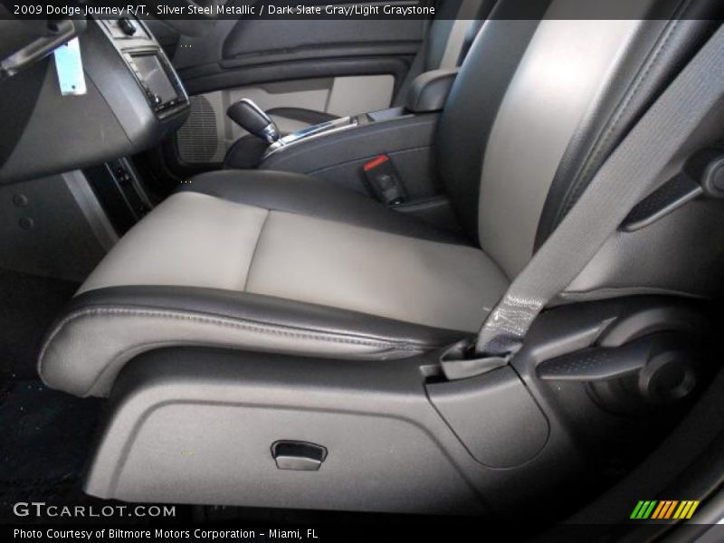Silver Steel Metallic / Dark Slate Gray/Light Graystone 2009 Dodge Journey R/T