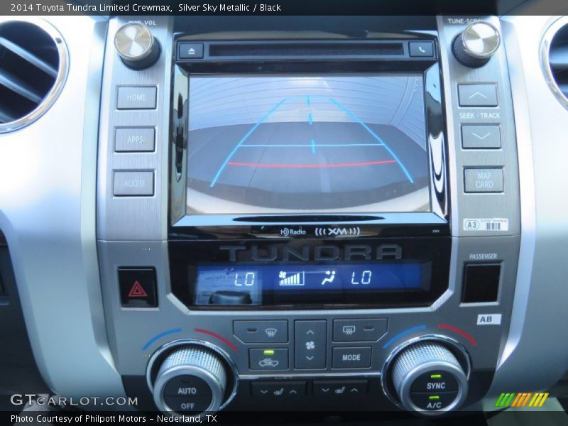 Silver Sky Metallic / Black 2014 Toyota Tundra Limited Crewmax