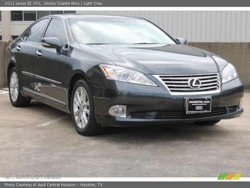 Smoky Granite Mica / Light Gray 2011 Lexus ES 350