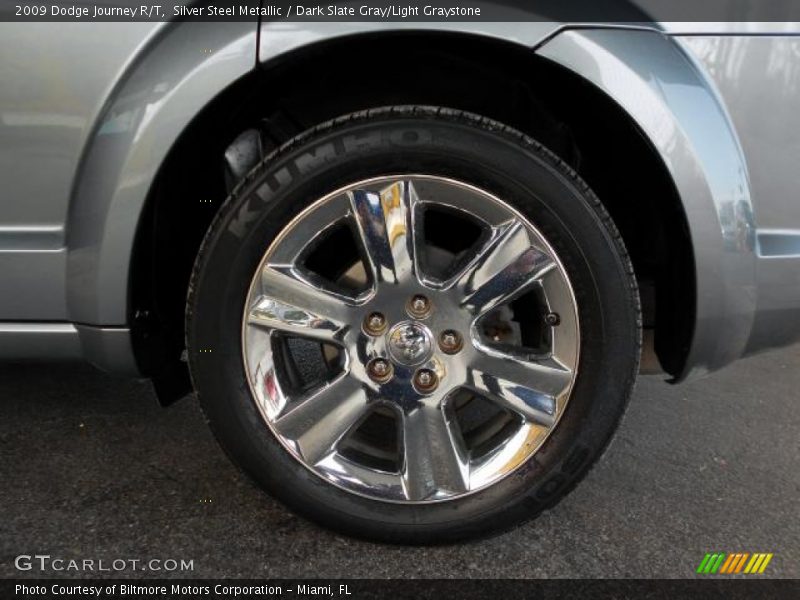 Silver Steel Metallic / Dark Slate Gray/Light Graystone 2009 Dodge Journey R/T