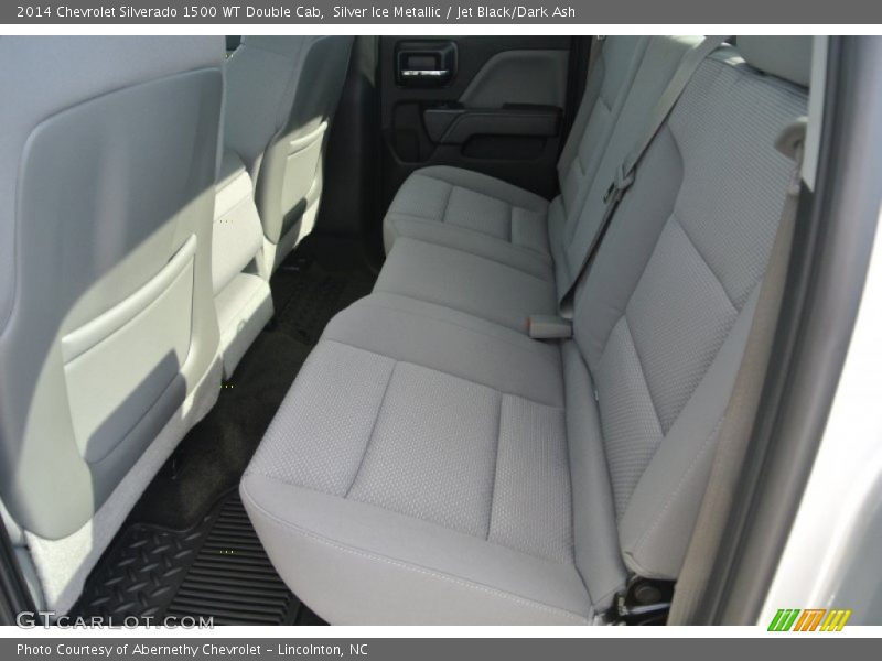 Silver Ice Metallic / Jet Black/Dark Ash 2014 Chevrolet Silverado 1500 WT Double Cab