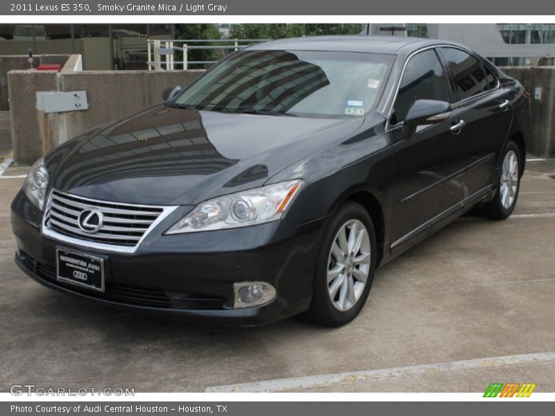 Smoky Granite Mica / Light Gray 2011 Lexus ES 350