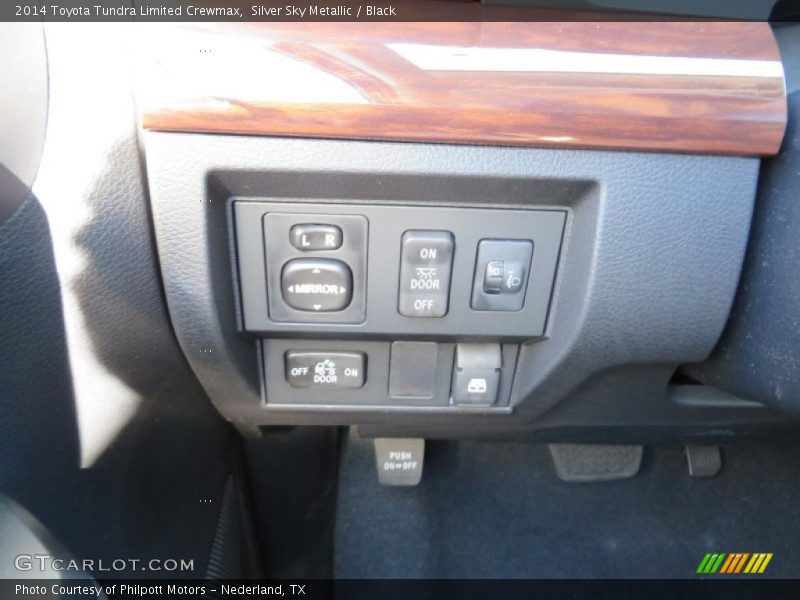 Silver Sky Metallic / Black 2014 Toyota Tundra Limited Crewmax