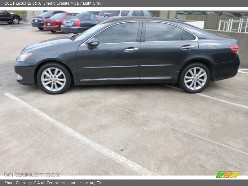 Smoky Granite Mica / Light Gray 2011 Lexus ES 350