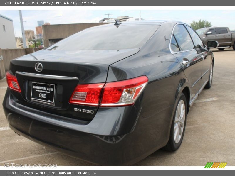 Smoky Granite Mica / Light Gray 2011 Lexus ES 350