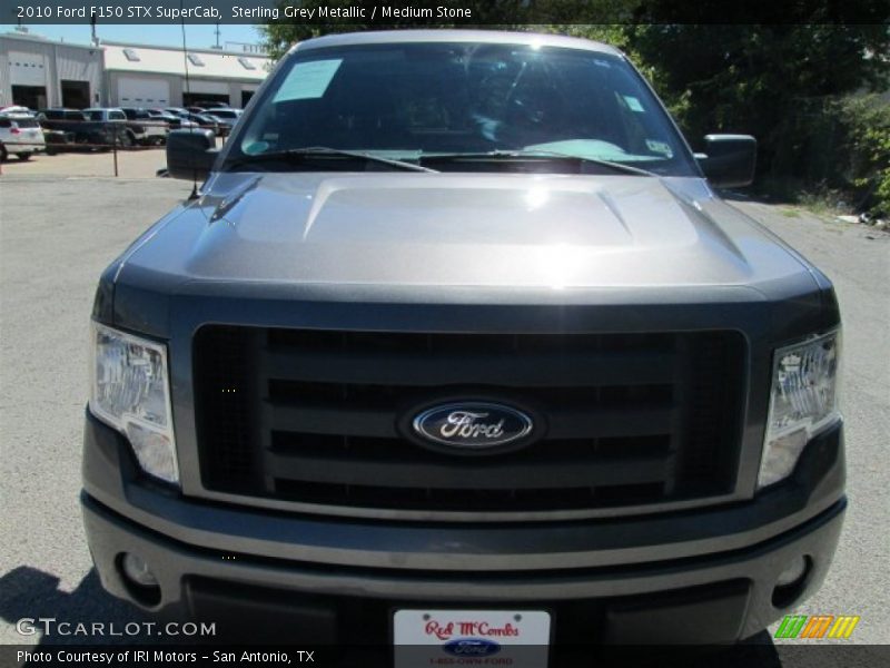 Sterling Grey Metallic / Medium Stone 2010 Ford F150 STX SuperCab