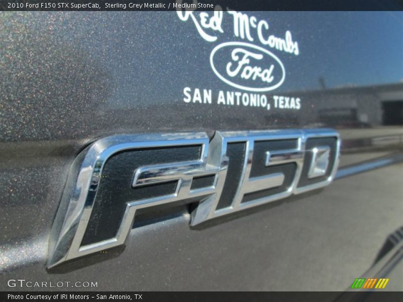 Sterling Grey Metallic / Medium Stone 2010 Ford F150 STX SuperCab