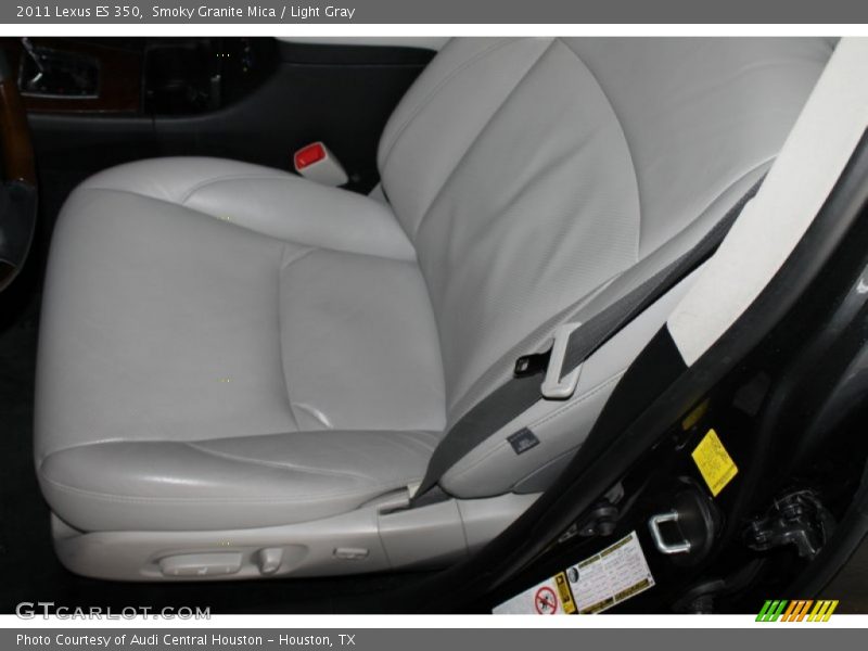 Smoky Granite Mica / Light Gray 2011 Lexus ES 350