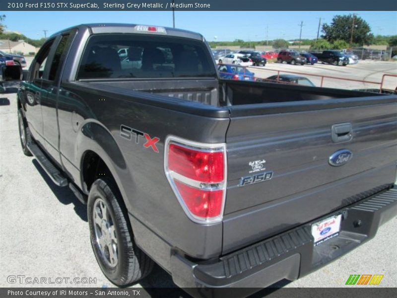 Sterling Grey Metallic / Medium Stone 2010 Ford F150 STX SuperCab
