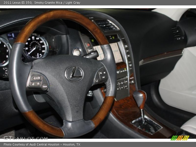 Smoky Granite Mica / Light Gray 2011 Lexus ES 350