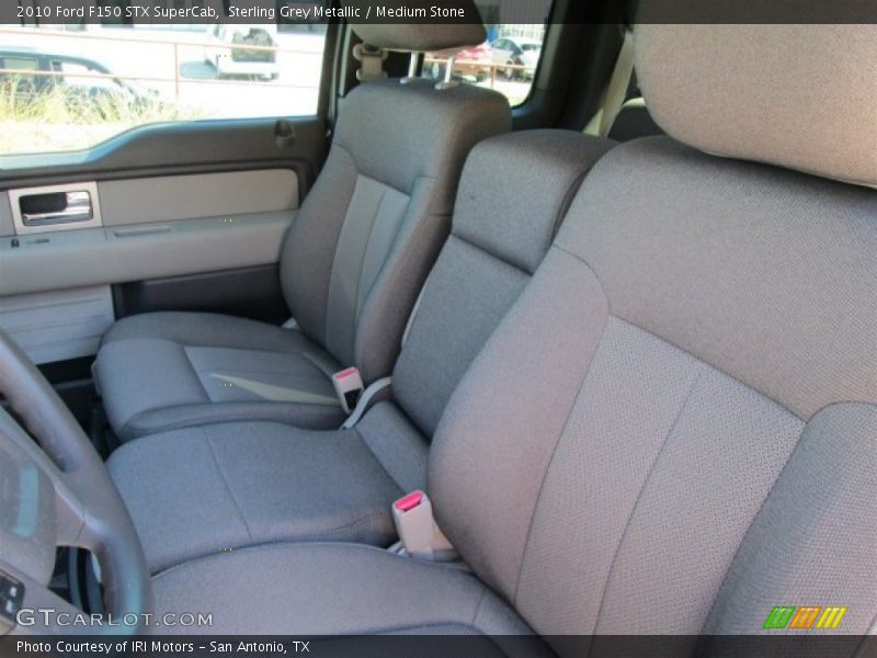 Sterling Grey Metallic / Medium Stone 2010 Ford F150 STX SuperCab