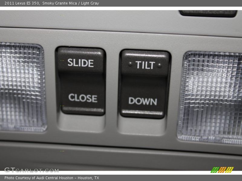 Smoky Granite Mica / Light Gray 2011 Lexus ES 350