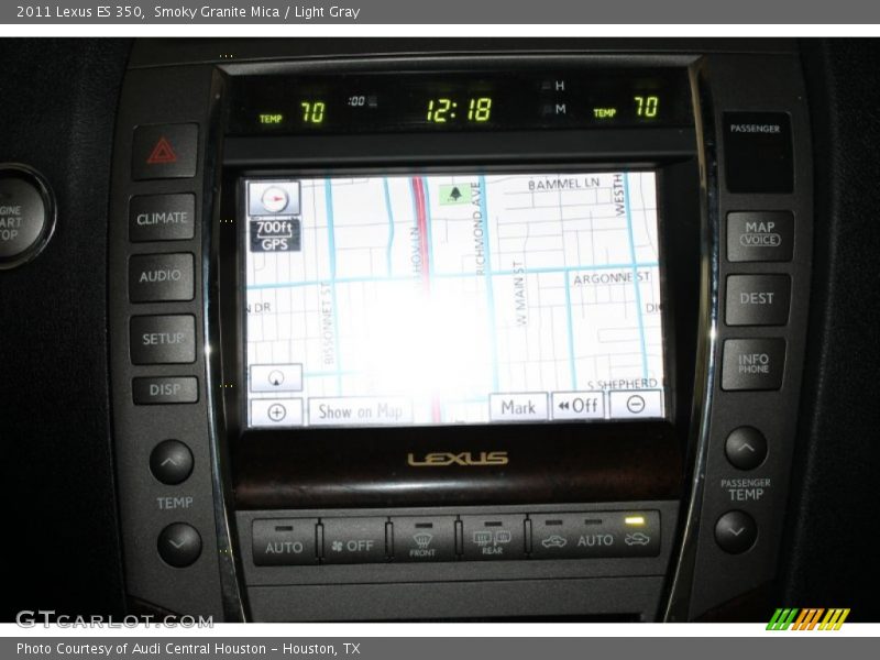 Smoky Granite Mica / Light Gray 2011 Lexus ES 350