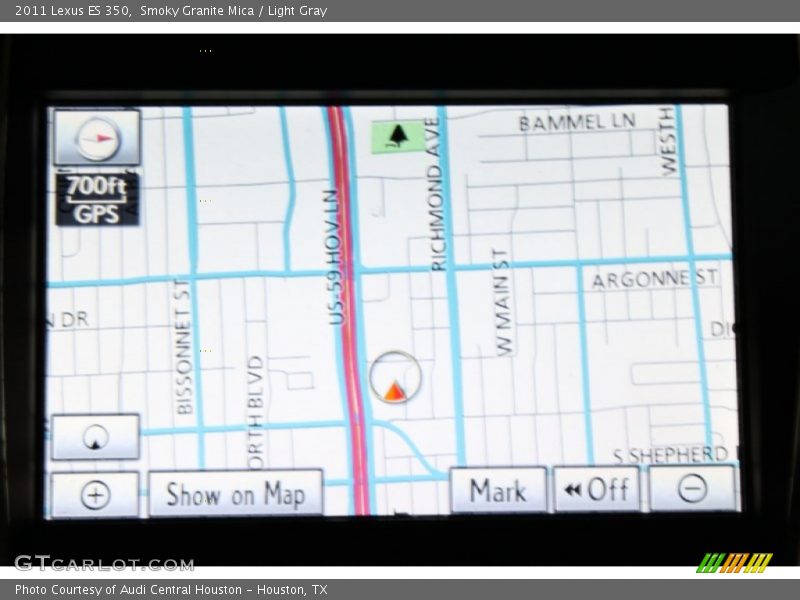 Smoky Granite Mica / Light Gray 2011 Lexus ES 350