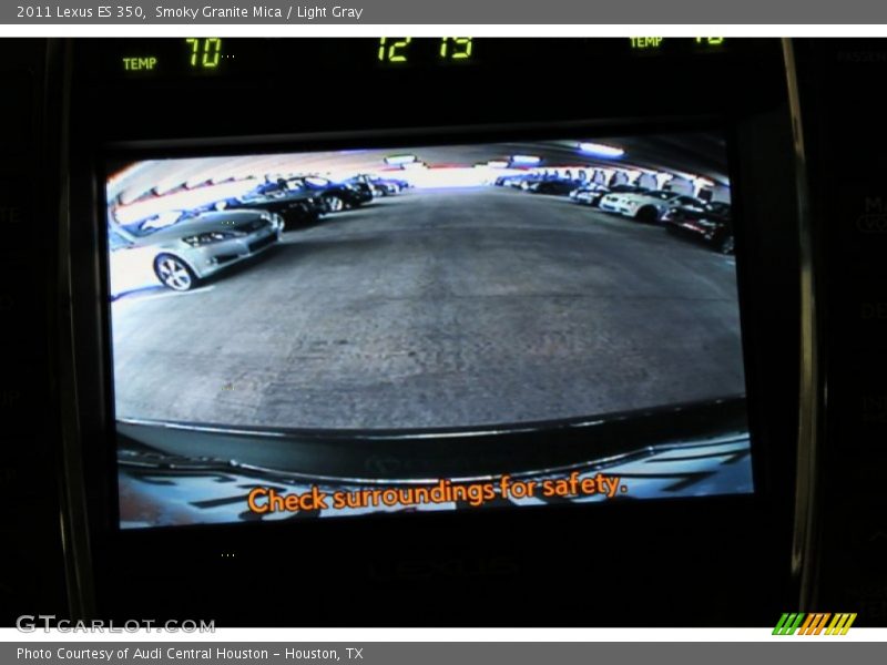 Smoky Granite Mica / Light Gray 2011 Lexus ES 350