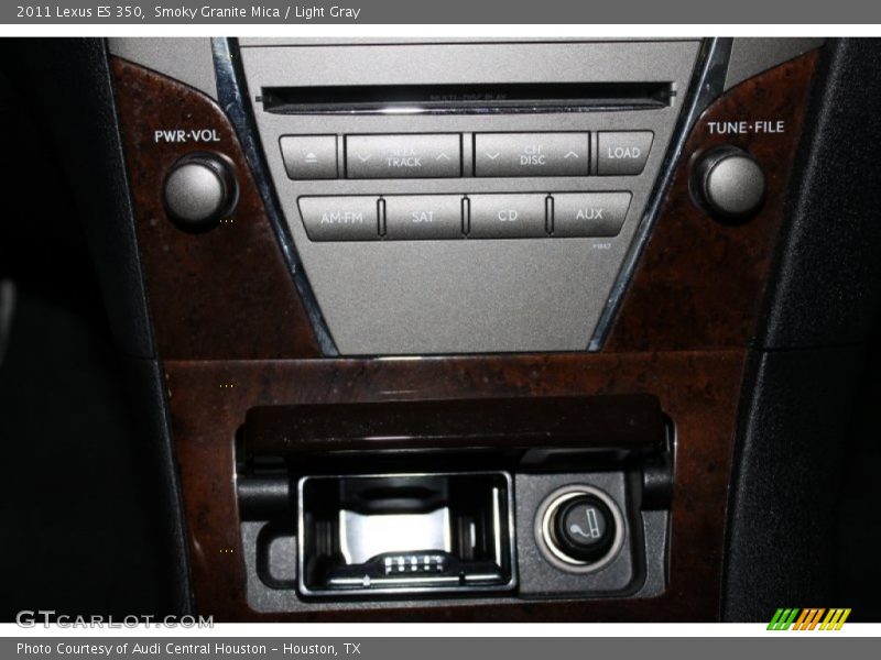 Smoky Granite Mica / Light Gray 2011 Lexus ES 350