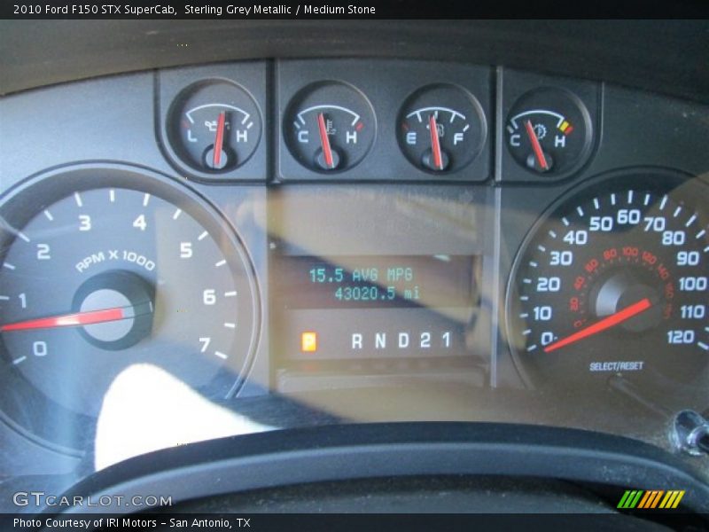 Sterling Grey Metallic / Medium Stone 2010 Ford F150 STX SuperCab