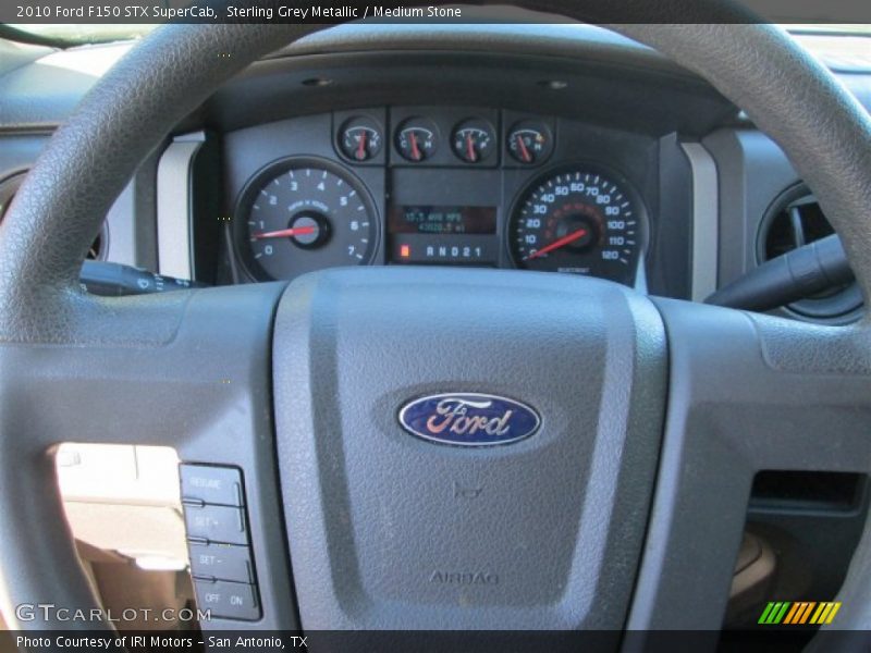 Sterling Grey Metallic / Medium Stone 2010 Ford F150 STX SuperCab