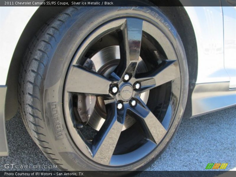 Silver Ice Metallic / Black 2011 Chevrolet Camaro SS/RS Coupe