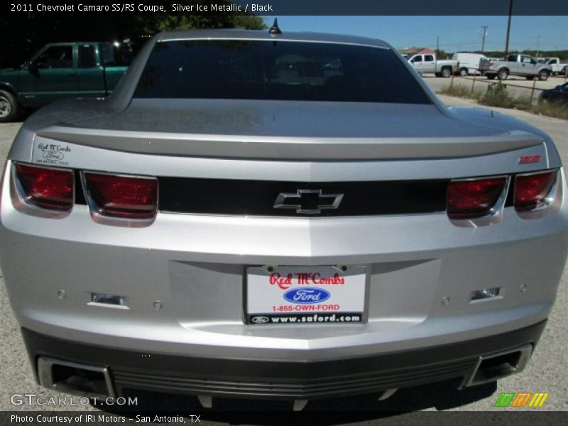 Silver Ice Metallic / Black 2011 Chevrolet Camaro SS/RS Coupe