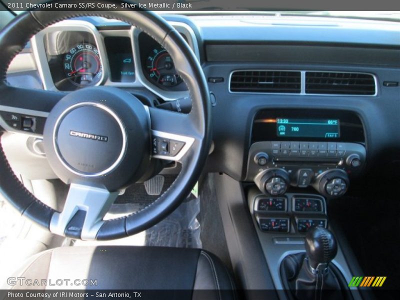 Silver Ice Metallic / Black 2011 Chevrolet Camaro SS/RS Coupe