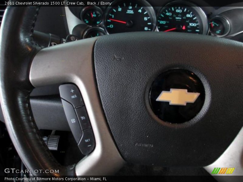 Black / Ebony 2011 Chevrolet Silverado 1500 LT Crew Cab