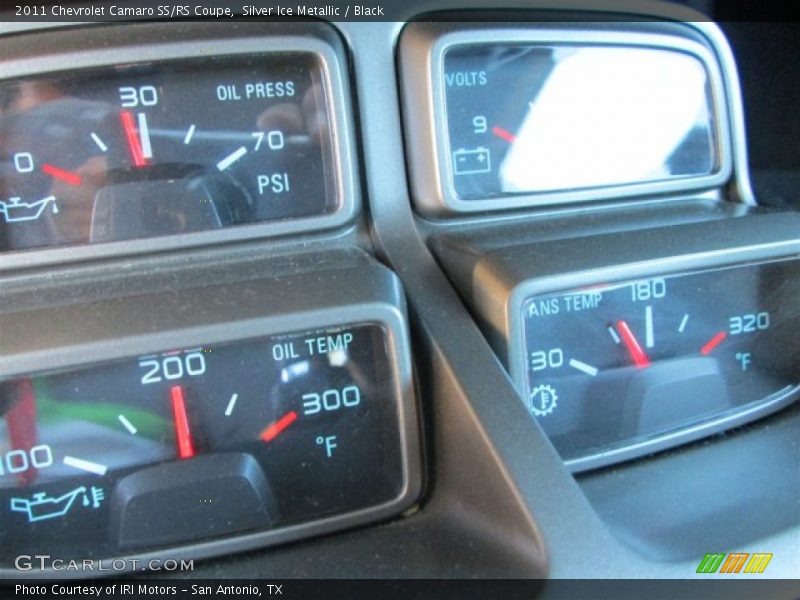 Silver Ice Metallic / Black 2011 Chevrolet Camaro SS/RS Coupe