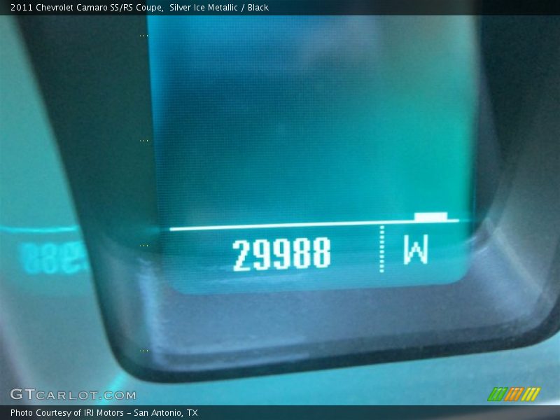 Silver Ice Metallic / Black 2011 Chevrolet Camaro SS/RS Coupe