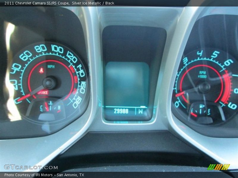 Silver Ice Metallic / Black 2011 Chevrolet Camaro SS/RS Coupe