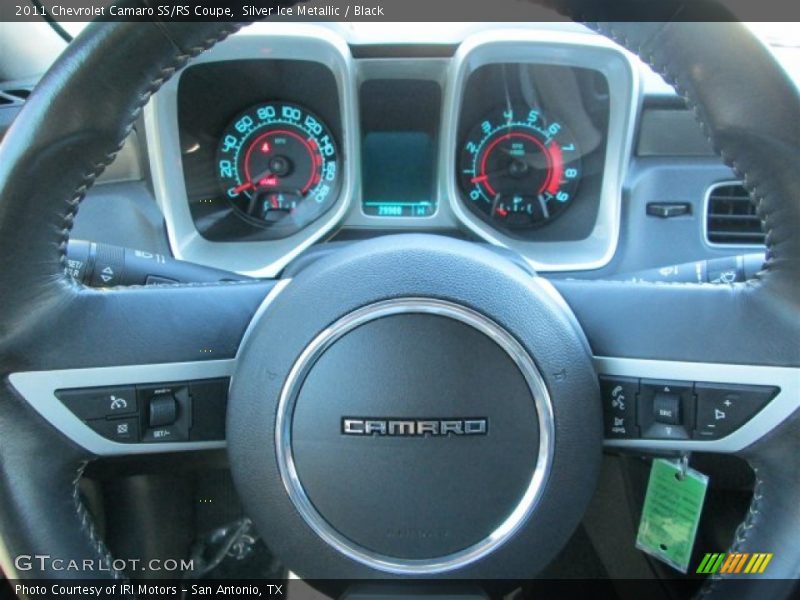 Silver Ice Metallic / Black 2011 Chevrolet Camaro SS/RS Coupe