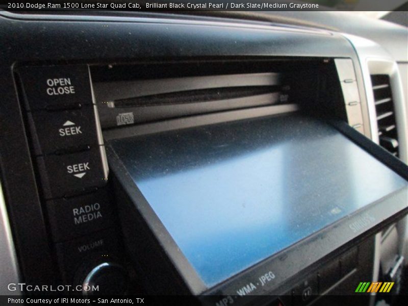 Brilliant Black Crystal Pearl / Dark Slate/Medium Graystone 2010 Dodge Ram 1500 Lone Star Quad Cab