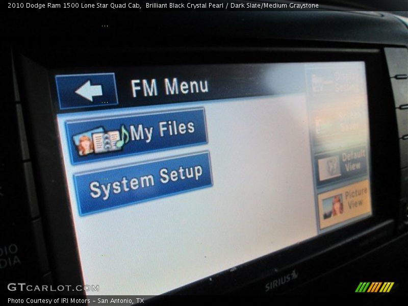 Brilliant Black Crystal Pearl / Dark Slate/Medium Graystone 2010 Dodge Ram 1500 Lone Star Quad Cab