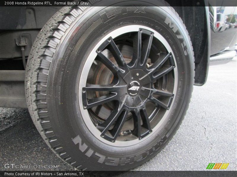 Formal Black / Gray 2008 Honda Ridgeline RTL