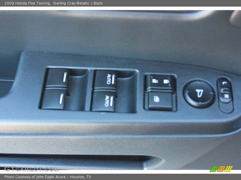 Sterling Gray Metallic / Black 2009 Honda Pilot Touring