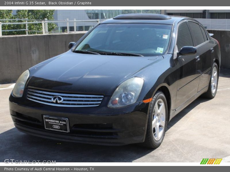 Black Obsidian / Graphite 2004 Infiniti G 35 Sedan