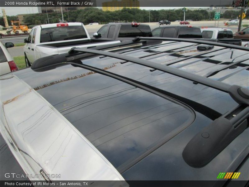 Formal Black / Gray 2008 Honda Ridgeline RTL