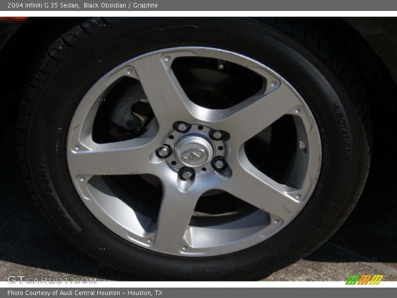 Black Obsidian / Graphite 2004 Infiniti G 35 Sedan