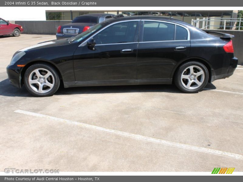 Black Obsidian / Graphite 2004 Infiniti G 35 Sedan