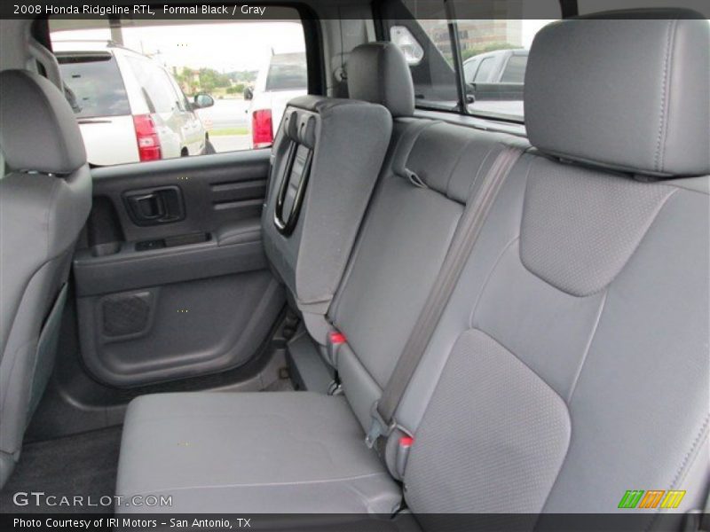 Formal Black / Gray 2008 Honda Ridgeline RTL