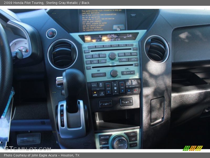 Sterling Gray Metallic / Black 2009 Honda Pilot Touring