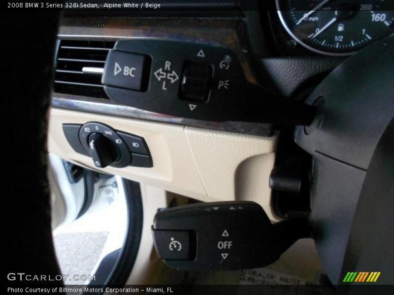 Alpine White / Beige 2008 BMW 3 Series 328i Sedan