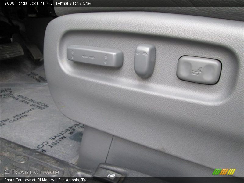 Formal Black / Gray 2008 Honda Ridgeline RTL