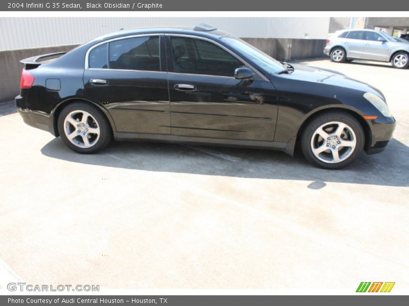 Black Obsidian / Graphite 2004 Infiniti G 35 Sedan