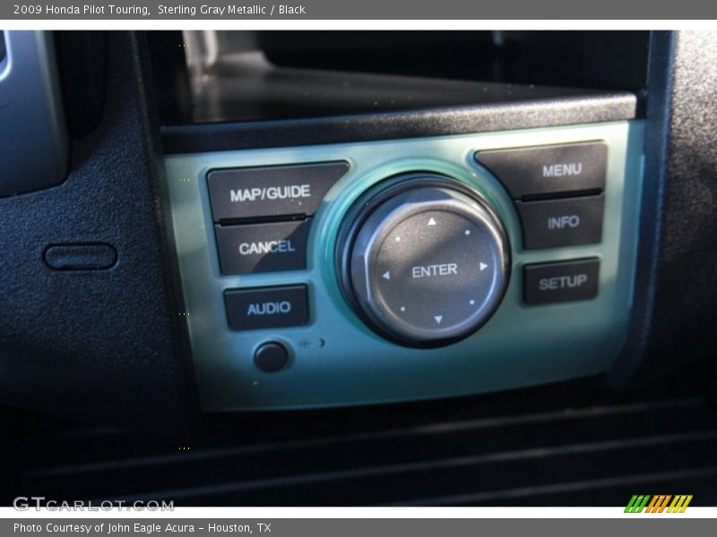 Sterling Gray Metallic / Black 2009 Honda Pilot Touring