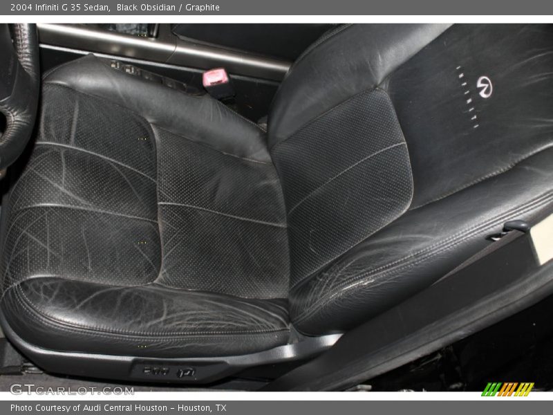 Black Obsidian / Graphite 2004 Infiniti G 35 Sedan